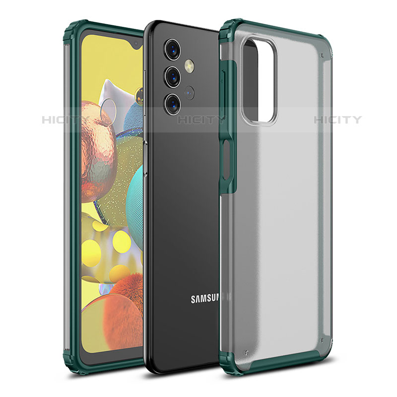 Custodia Silicone Trasparente Laterale Cover WL1 per Samsung Galaxy M32 5G