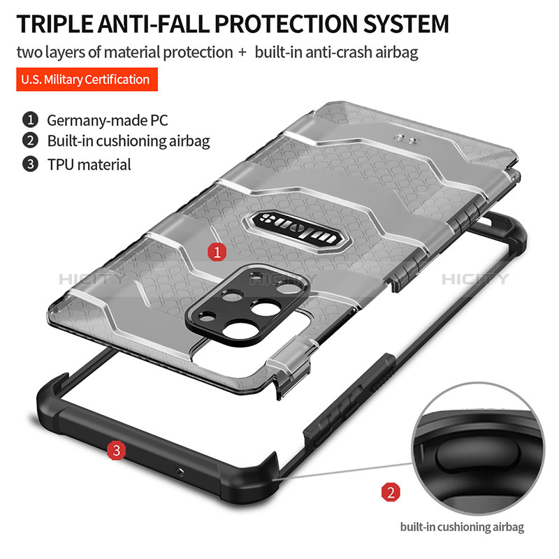 Custodia Silicone Trasparente Laterale Cover WL1 per Samsung Galaxy S20 Plus 5G