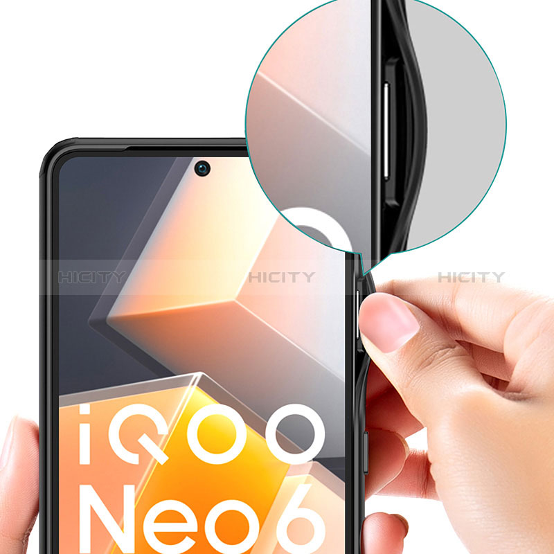 Custodia Silicone Trasparente Laterale Cover WL1 per Vivo iQOO Neo6 5G