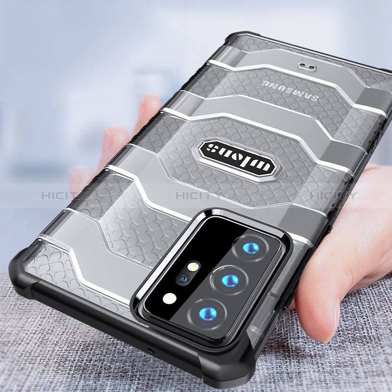 Custodia Silicone Trasparente Laterale Cover WL2 per Samsung Galaxy Note 20 Ultra 5G