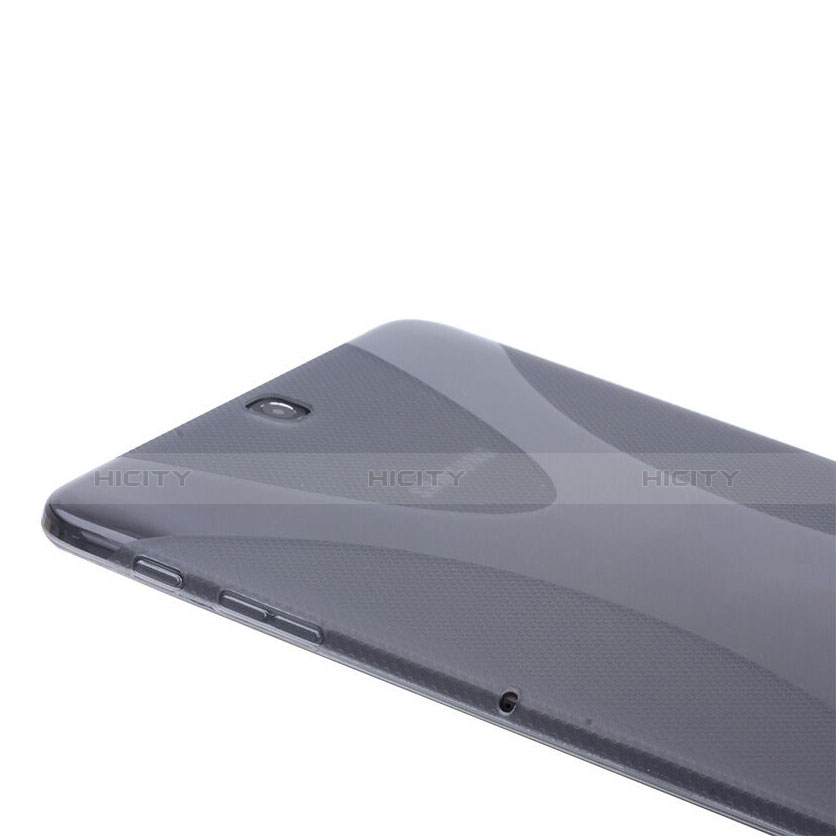 Custodia Silicone Trasparente Morbida X-Line per Samsung Galaxy Tab S2 8.0 SM-T710 SM-T715 Grigio