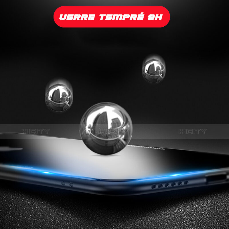 Custodia Silicone Trasparente Specchio Laterale 360 Gradi T04 per Apple iPhone Xs Max Nero