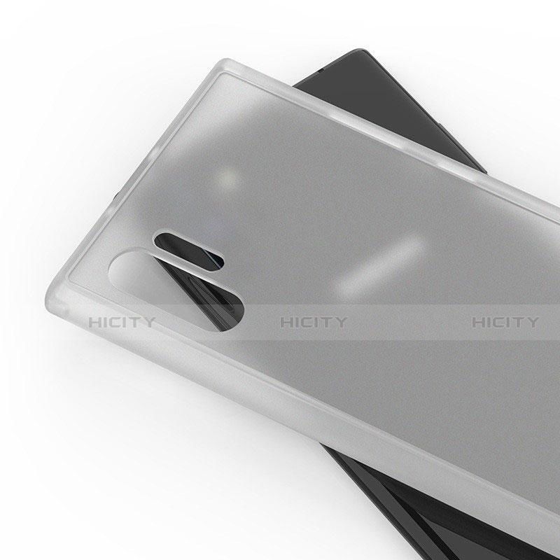 Custodia Silicone Trasparente Specchio Laterale Cover H02 per Samsung Galaxy Note 10 Plus 5G