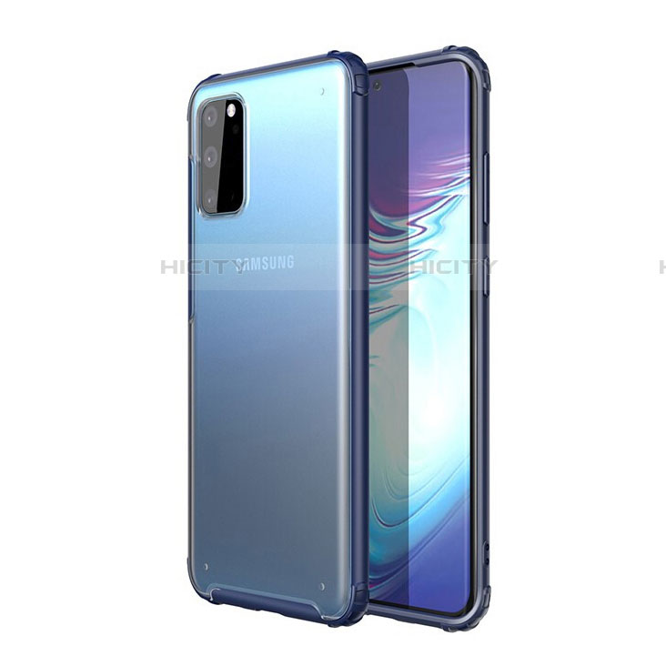 Custodia Silicone Trasparente Specchio Laterale Cover H02 per Samsung Galaxy S20