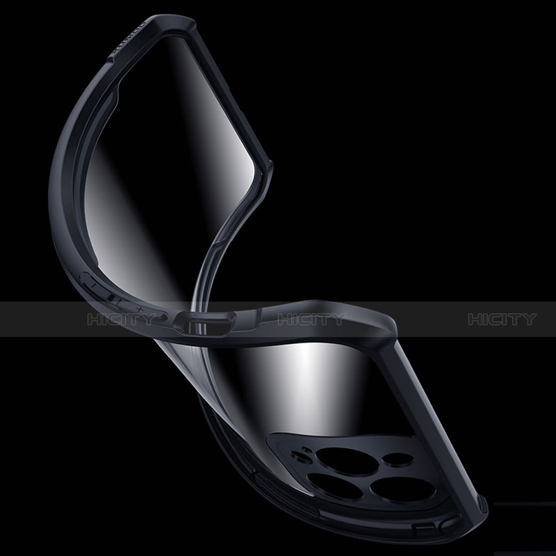 Custodia Silicone Trasparente Specchio Laterale Cover H03 per Apple iPhone 12 Pro Max