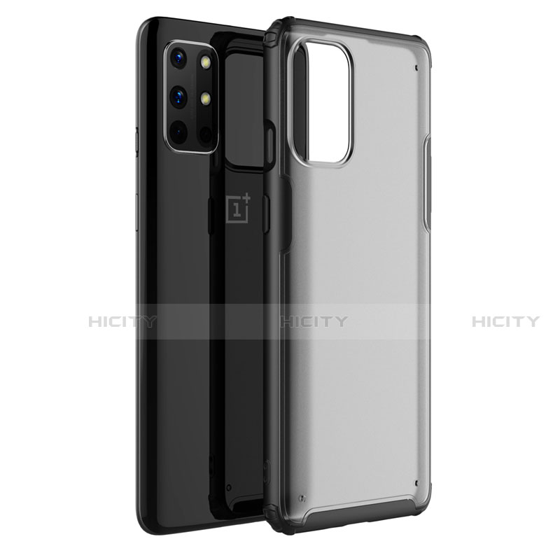 Custodia Silicone Trasparente Specchio Laterale Cover M01 per OnePlus 8T 5G