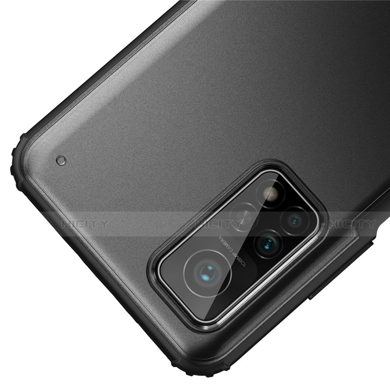 Custodia Silicone Trasparente Specchio Laterale Cover M01 per Xiaomi Mi 10T 5G