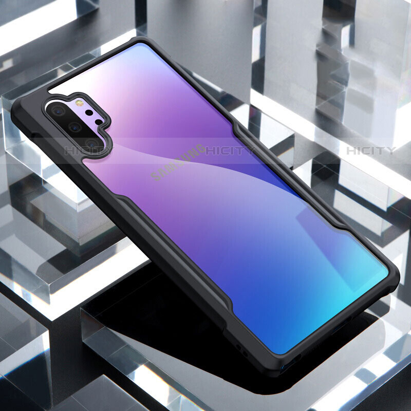 Custodia Silicone Trasparente Specchio Laterale Cover M02 per Samsung Galaxy Note 10 Plus 5G