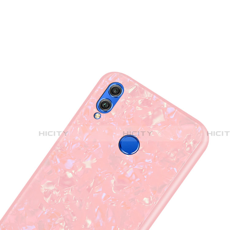 Custodia Silicone Trasparente Specchio Laterale Cover M03 per Huawei Honor 8X