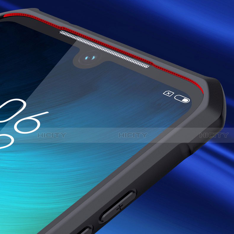 Custodia Silicone Trasparente Specchio Laterale Cover M03 per Xiaomi Redmi Note 7