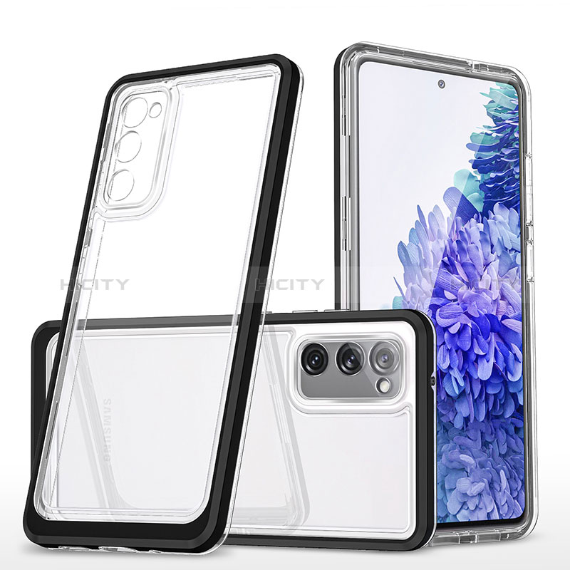 Custodia Silicone Trasparente Specchio Laterale Cover MQ1 per Samsung Galaxy S20 Lite 5G