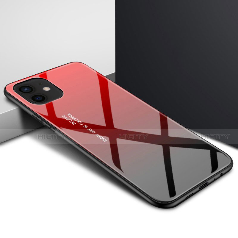 Custodia Silicone Trasparente Specchio Laterale Cover N01 per Apple iPhone 12 Mini