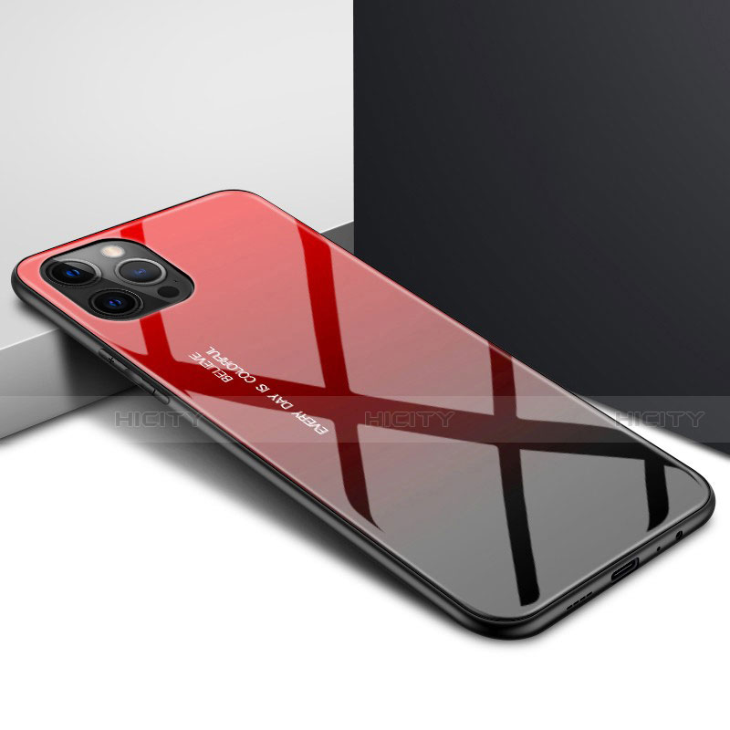 Custodia Silicone Trasparente Specchio Laterale Cover N01 per Apple iPhone 12 Pro