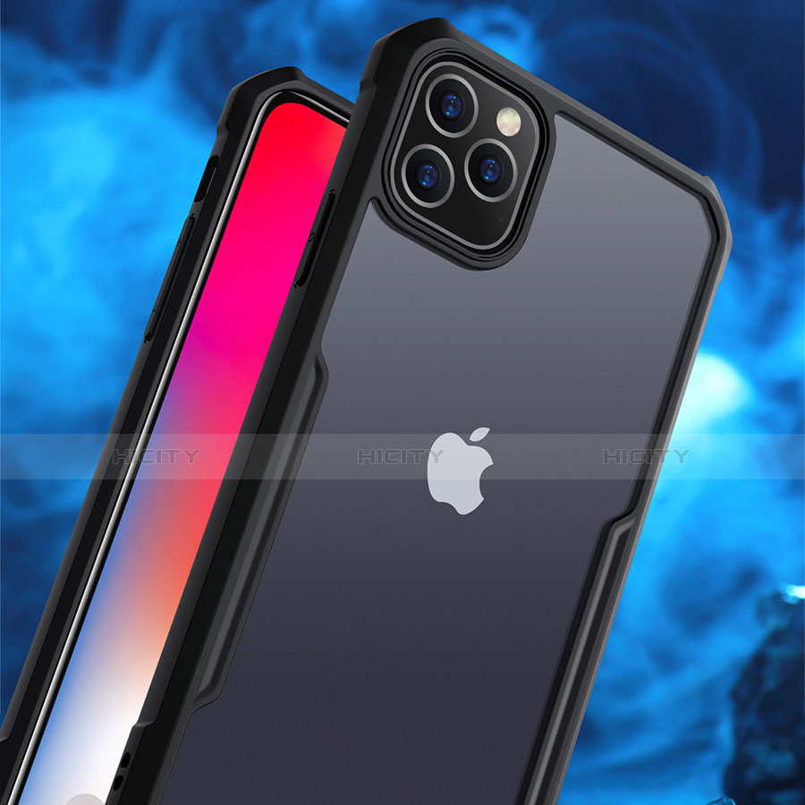 Custodia Silicone Trasparente Specchio Laterale Cover per Apple iPhone 11 Pro