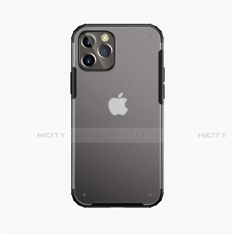 Custodia Silicone Trasparente Specchio Laterale Cover per Apple iPhone 12 Max