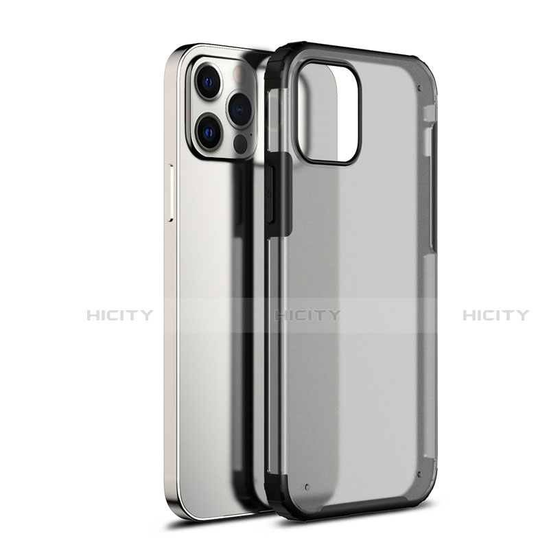 Custodia Silicone Trasparente Specchio Laterale Cover per Apple iPhone 12 Pro Max