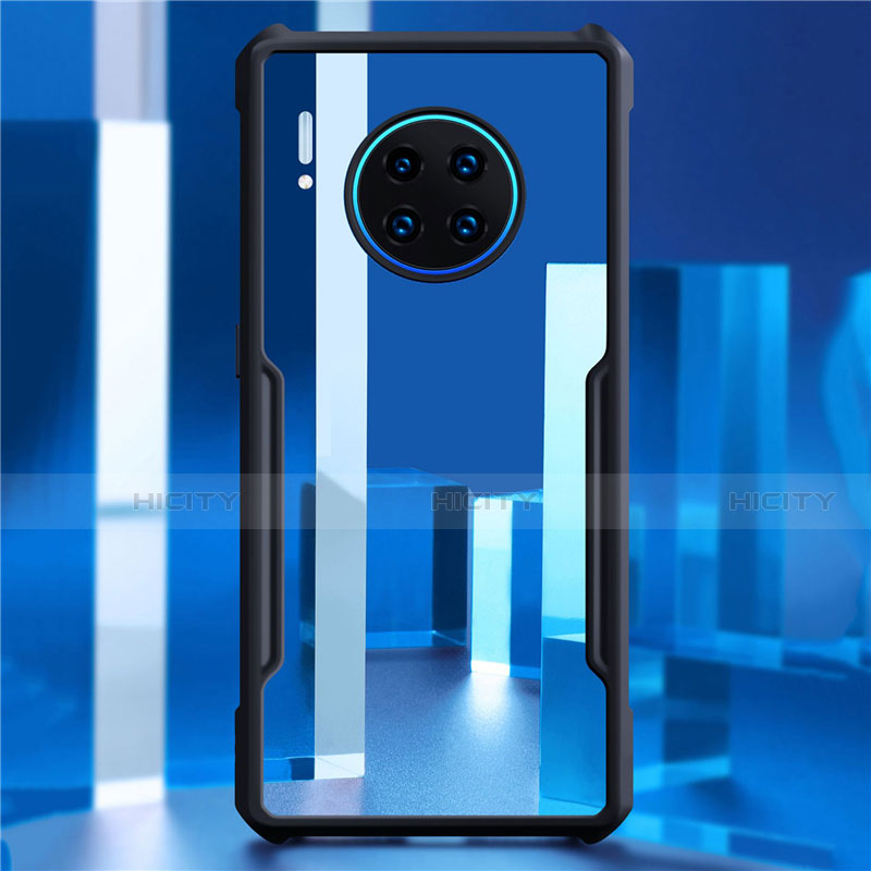 Custodia Silicone Trasparente Specchio Laterale Cover per Huawei Mate 30 Pro 5G