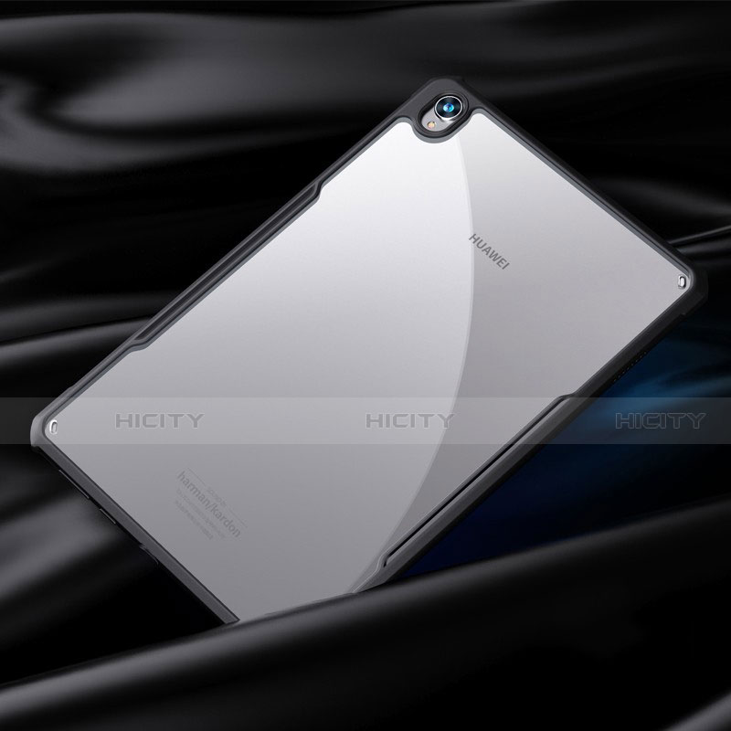 Custodia Silicone Trasparente Specchio Laterale Cover per Huawei MediaPad M6 8.4