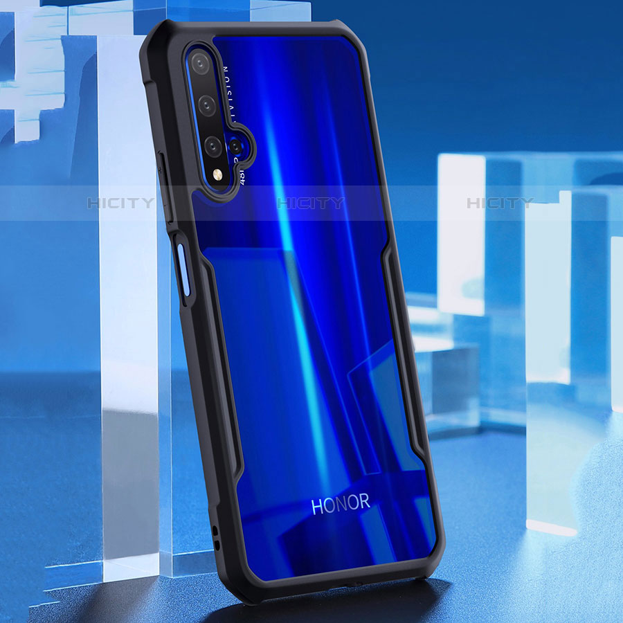 Custodia Silicone Trasparente Specchio Laterale Cover per Huawei Nova 5T