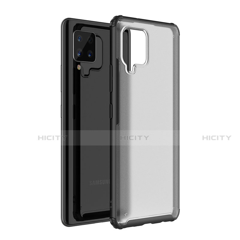 Custodia Silicone Trasparente Specchio Laterale Cover per Samsung Galaxy A42 5G