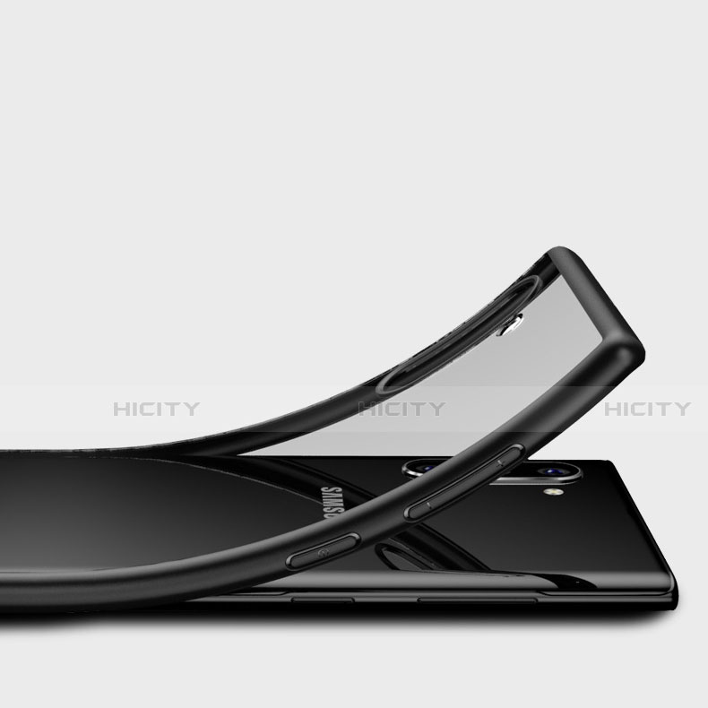 Custodia Silicone Trasparente Specchio Laterale Cover per Samsung Galaxy Note 10 5G