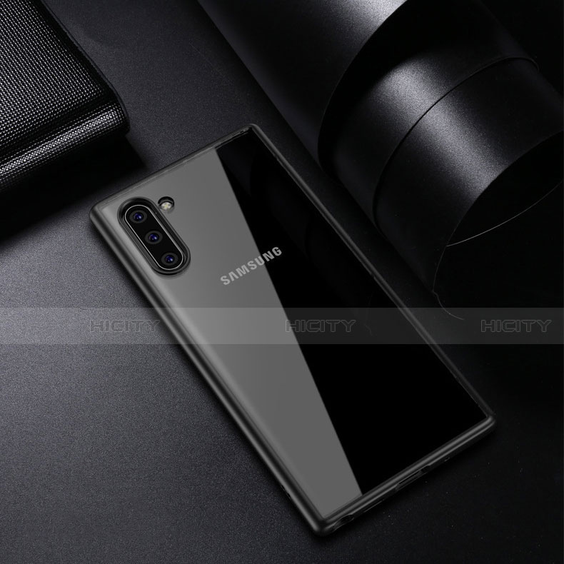 Custodia Silicone Trasparente Specchio Laterale Cover per Samsung Galaxy Note 10 5G