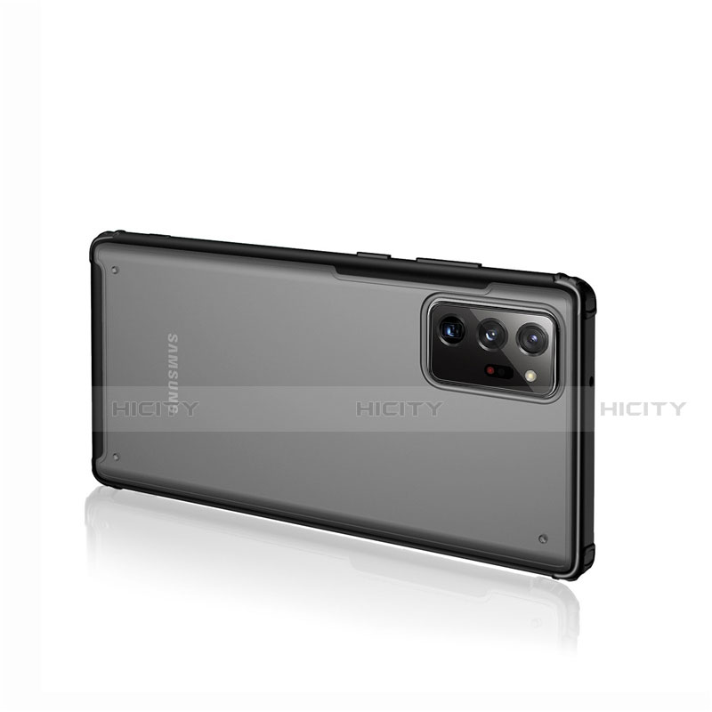 Custodia Silicone Trasparente Specchio Laterale Cover per Samsung Galaxy Note 20 5G