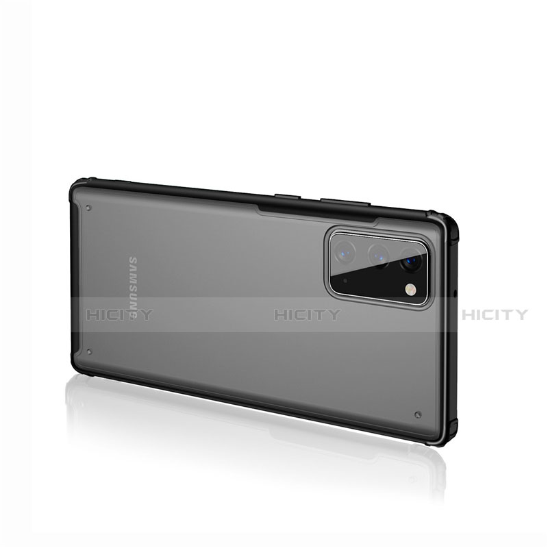Custodia Silicone Trasparente Specchio Laterale Cover per Samsung Galaxy Note 20 Plus 5G