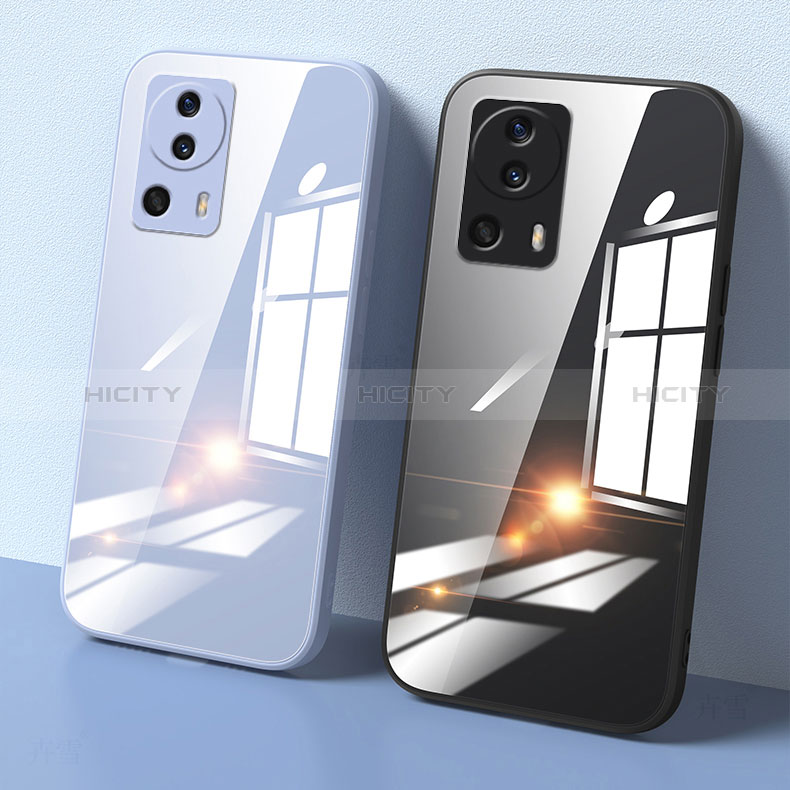 Custodia Silicone Trasparente Specchio Laterale Cover per Xiaomi Mi 13 Lite 5G