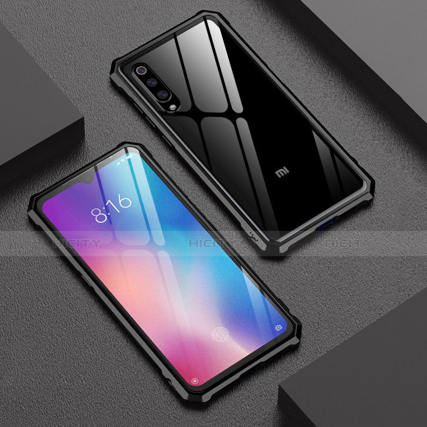 Custodia Silicone Trasparente Specchio Laterale Cover per Xiaomi Mi 9 Pro