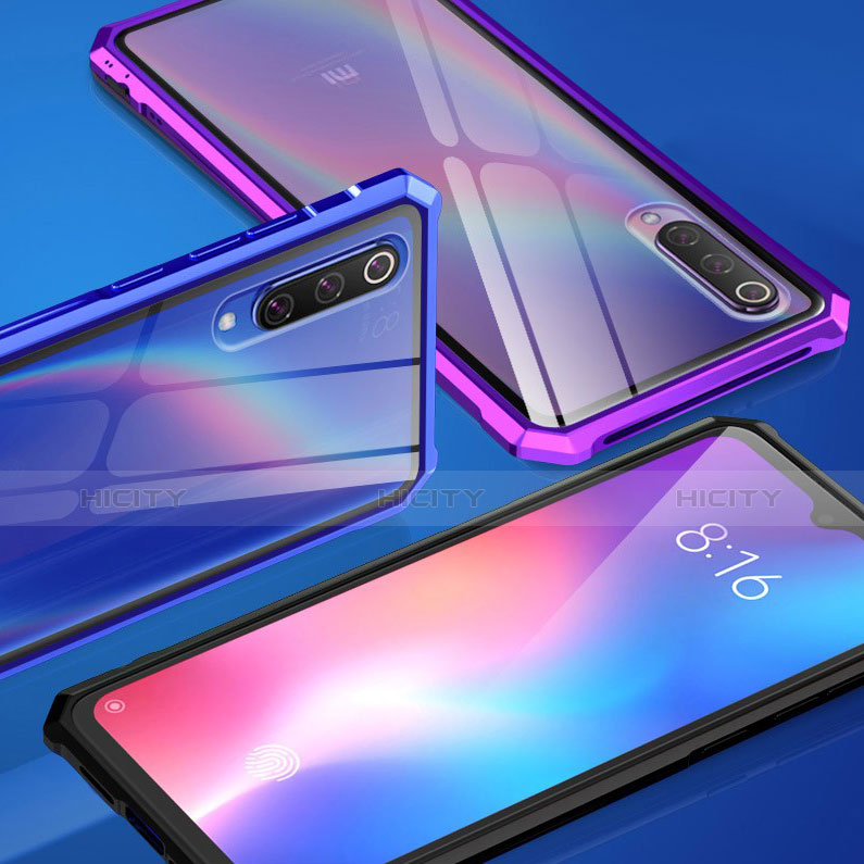 Custodia Silicone Trasparente Specchio Laterale Cover per Xiaomi Mi 9 Pro