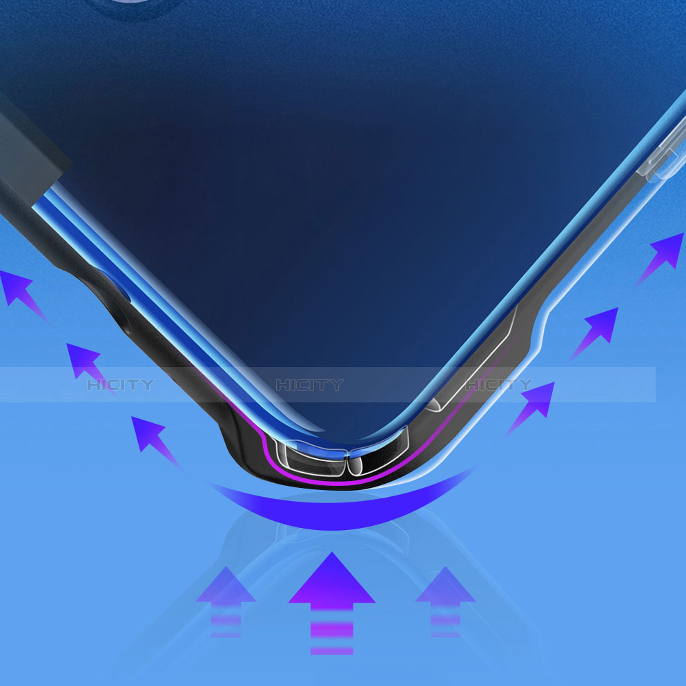 Custodia Silicone Trasparente Specchio Laterale Cover per Xiaomi Mi 9T Pro