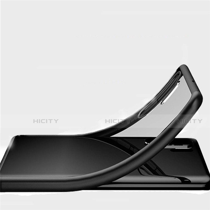 Custodia Silicone Trasparente Specchio Laterale Cover Z01 per Huawei P30 Pro New Edition