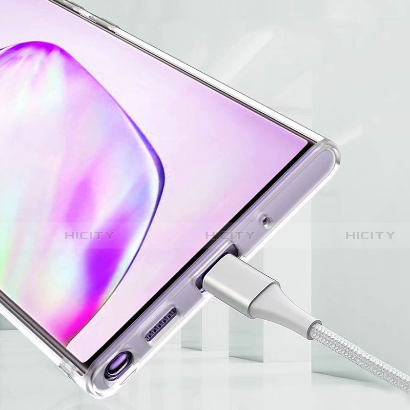 Custodia Silicone Trasparente Ultra Slim Cover Morbida con Magnetico Anello Supporto N02 per Samsung Galaxy Note 20 Ultra 5G