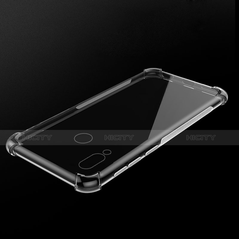 Custodia Silicone Trasparente Ultra Slim Morbida A01 per Huawei Honor 8X Max Chiaro