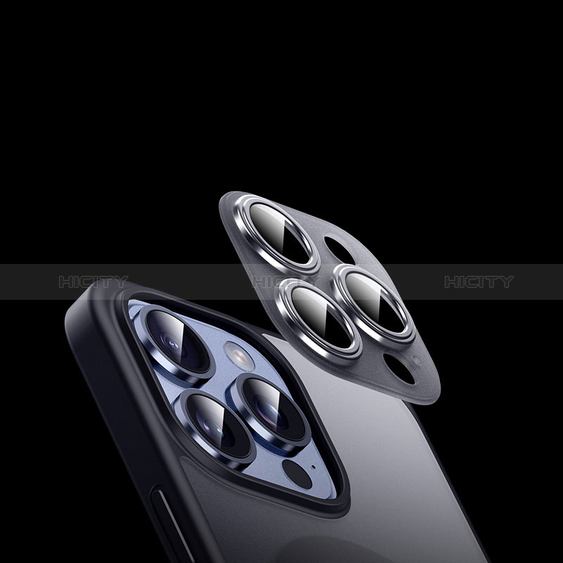 Custodia Silicone Trasparente Ultra Slim Morbida con Mag-Safe Magnetic LD4 per Apple iPhone 15 Pro