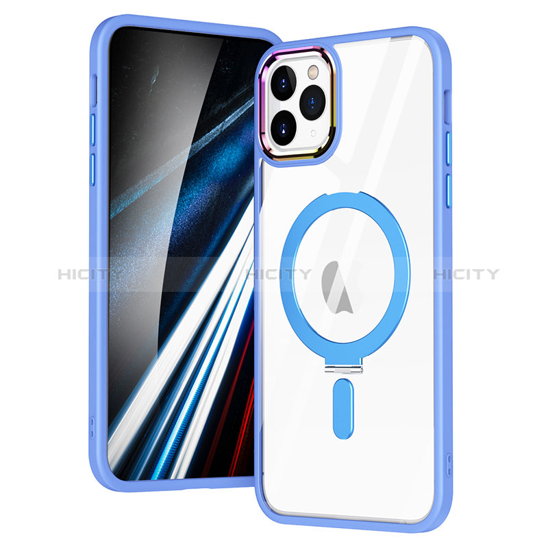 Custodia Silicone Trasparente Ultra Slim Morbida con Mag-Safe Magnetic SD1 per Apple iPhone 11 Pro