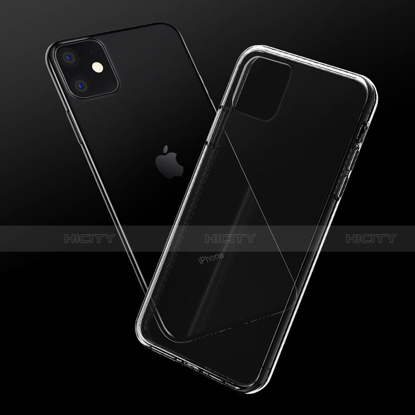 Custodia Silicone Trasparente Ultra Slim Morbida per Apple iPhone 11 Chiaro