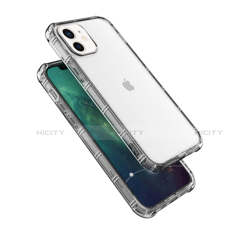 Custodia Silicone Trasparente Ultra Slim Morbida per Apple iPhone 12 Mini Chiaro