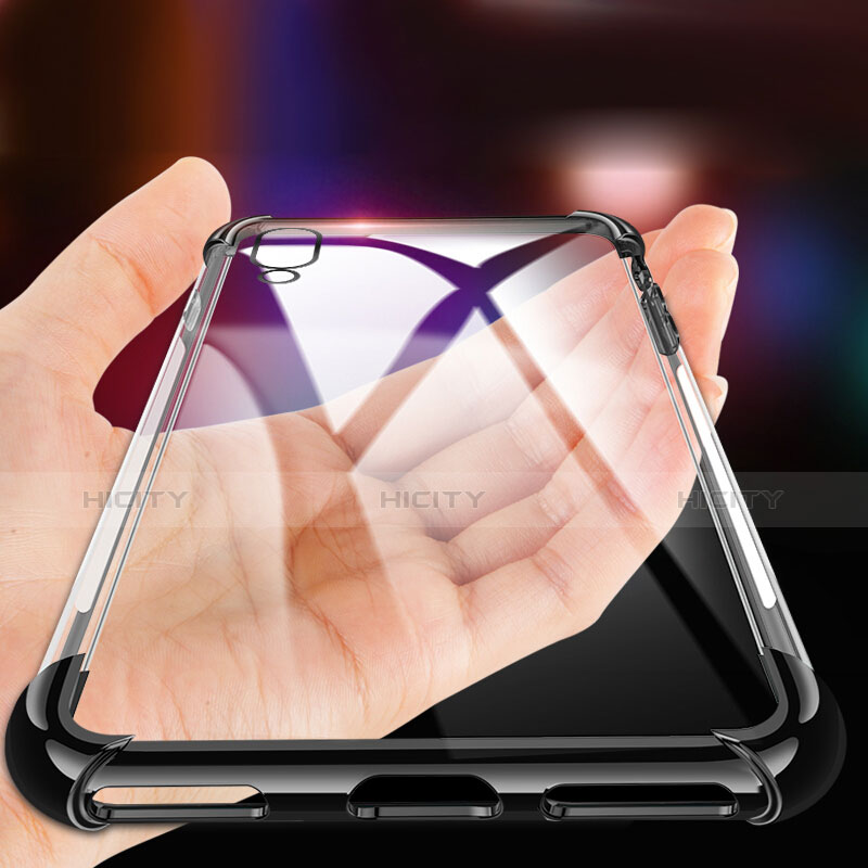 Custodia Silicone Trasparente Ultra Slim Morbida per Huawei Enjoy 9e Chiaro