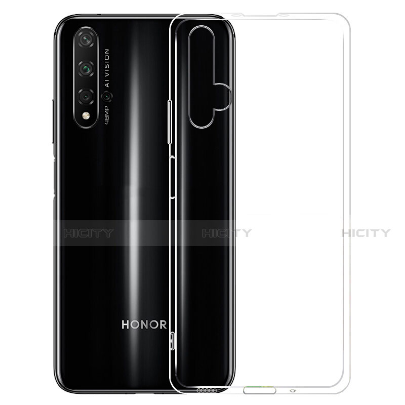 Custodia Silicone Trasparente Ultra Slim Morbida per Huawei Honor 20S Chiaro