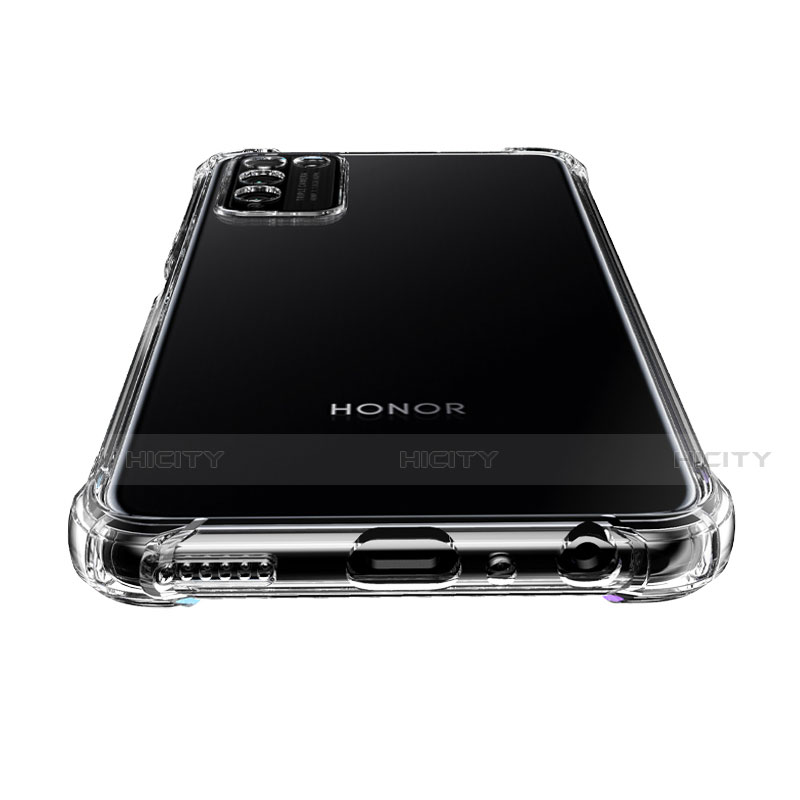 Custodia Silicone Trasparente Ultra Slim Morbida per Huawei Honor 30 Lite 5G Chiaro