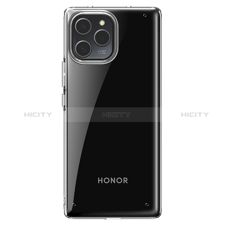 Custodia Silicone Trasparente Ultra Slim Morbida per Huawei Honor 60 SE 5G Chiaro