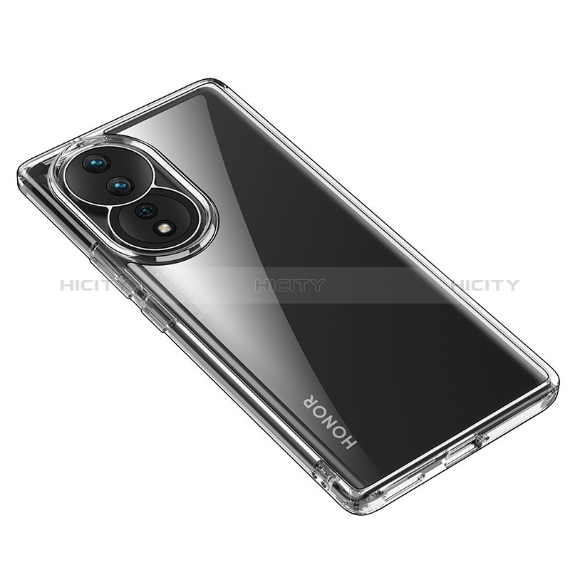 Custodia Silicone Trasparente Ultra Slim Morbida per Huawei Honor 80 5G Chiaro