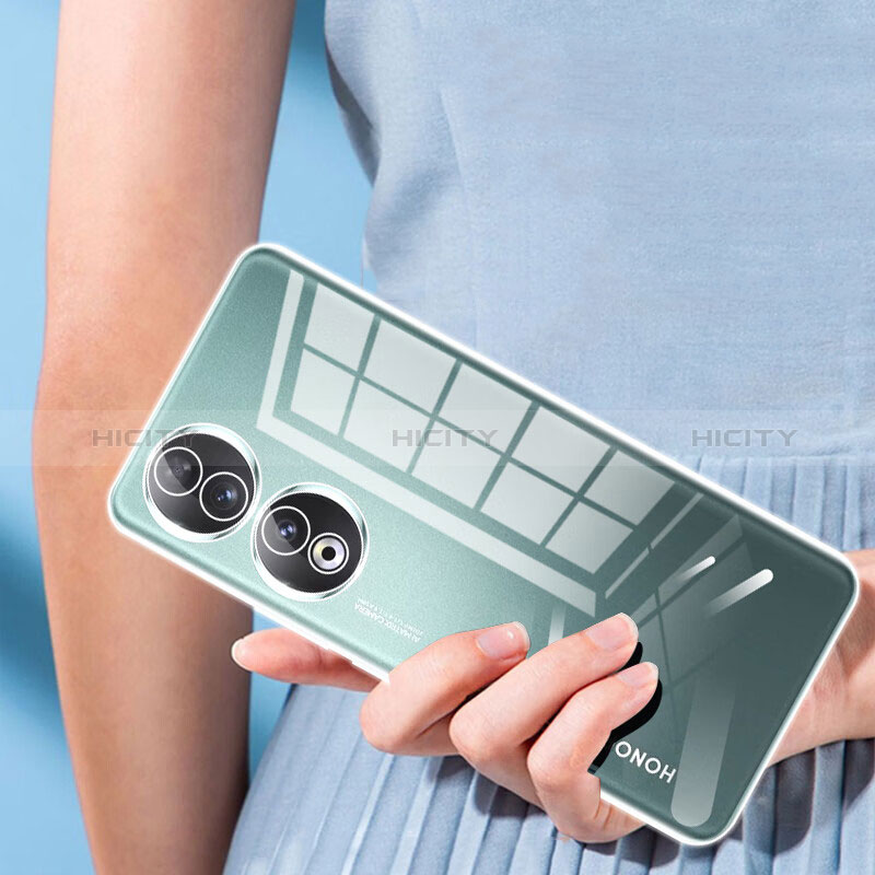 Custodia Silicone Trasparente Ultra Slim Morbida per Huawei Honor 90 5G Chiaro