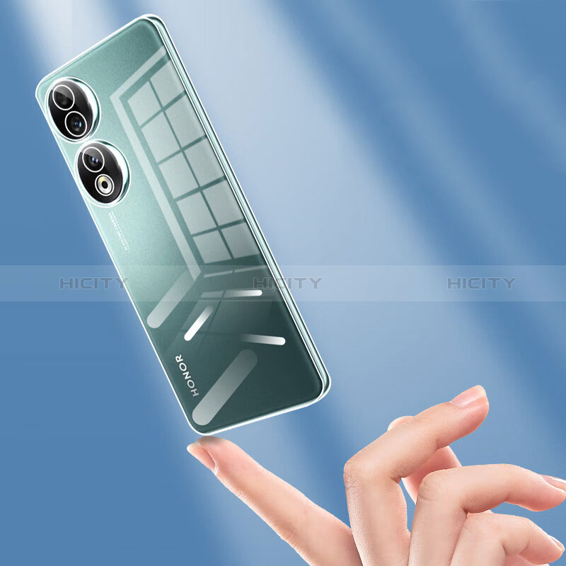 Custodia Silicone Trasparente Ultra Slim Morbida per Huawei Honor 90 5G Chiaro