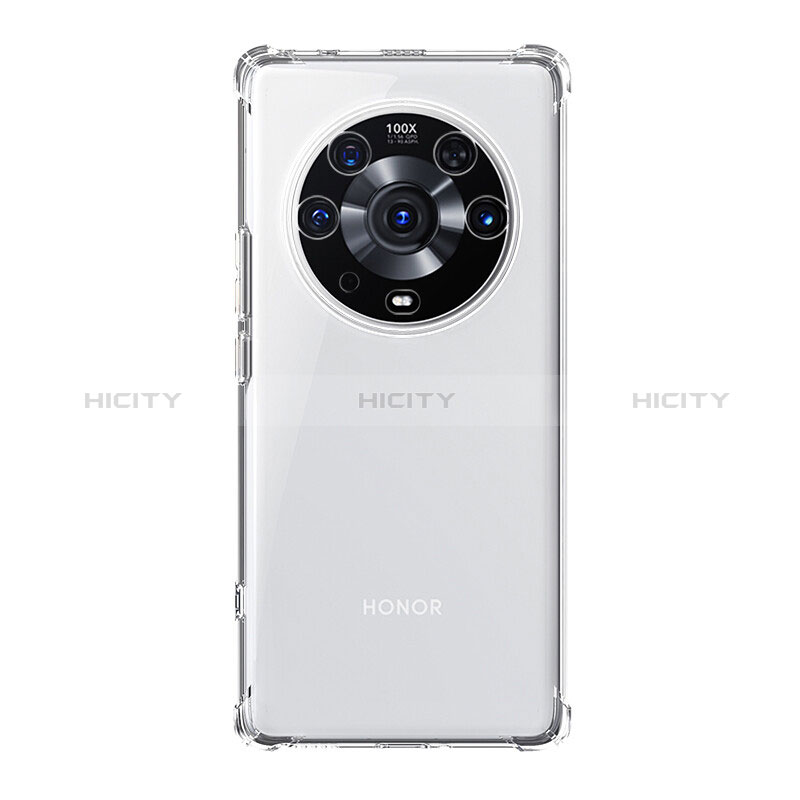 Custodia Silicone Trasparente Ultra Slim Morbida per Huawei Honor Magic3 Pro 5G Chiaro
