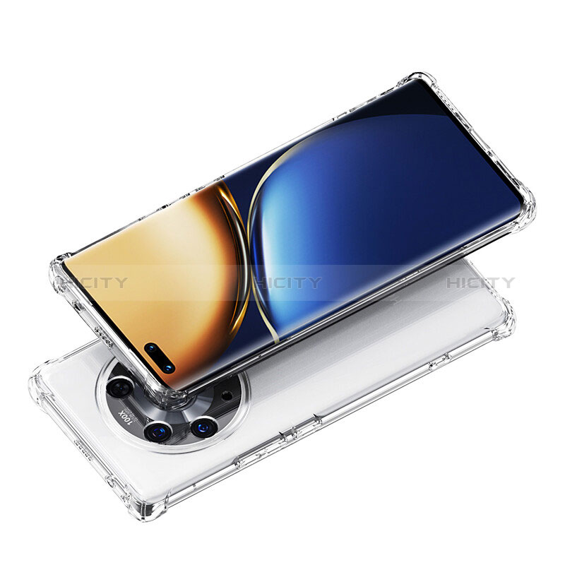 Custodia Silicone Trasparente Ultra Slim Morbida per Huawei Honor Magic3 Pro 5G Chiaro
