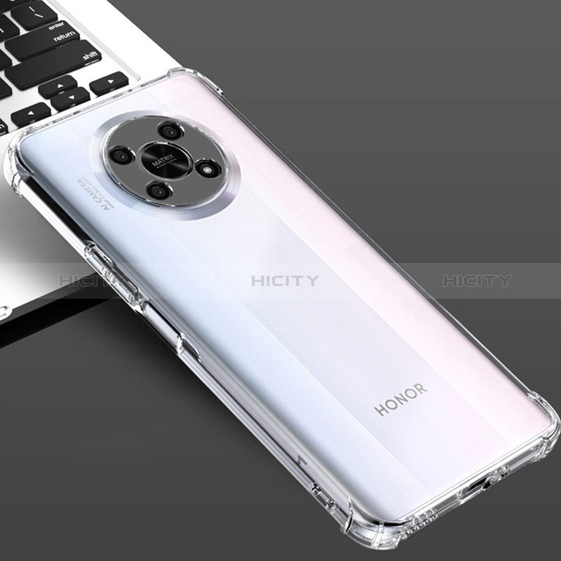 Custodia Silicone Trasparente Ultra Slim Morbida per Huawei Honor Magic4 Lite 5G Chiaro