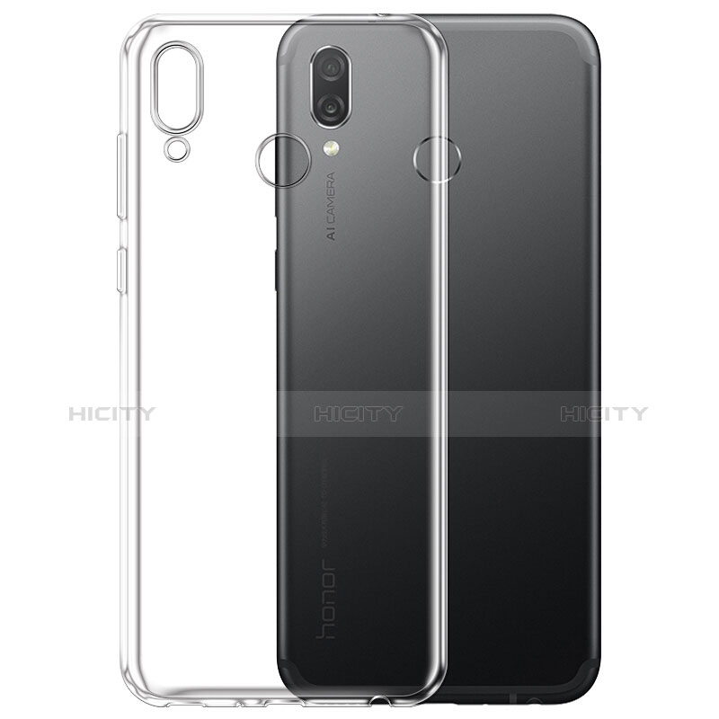 Custodia Silicone Trasparente Ultra Slim Morbida per Huawei Honor Play Chiaro